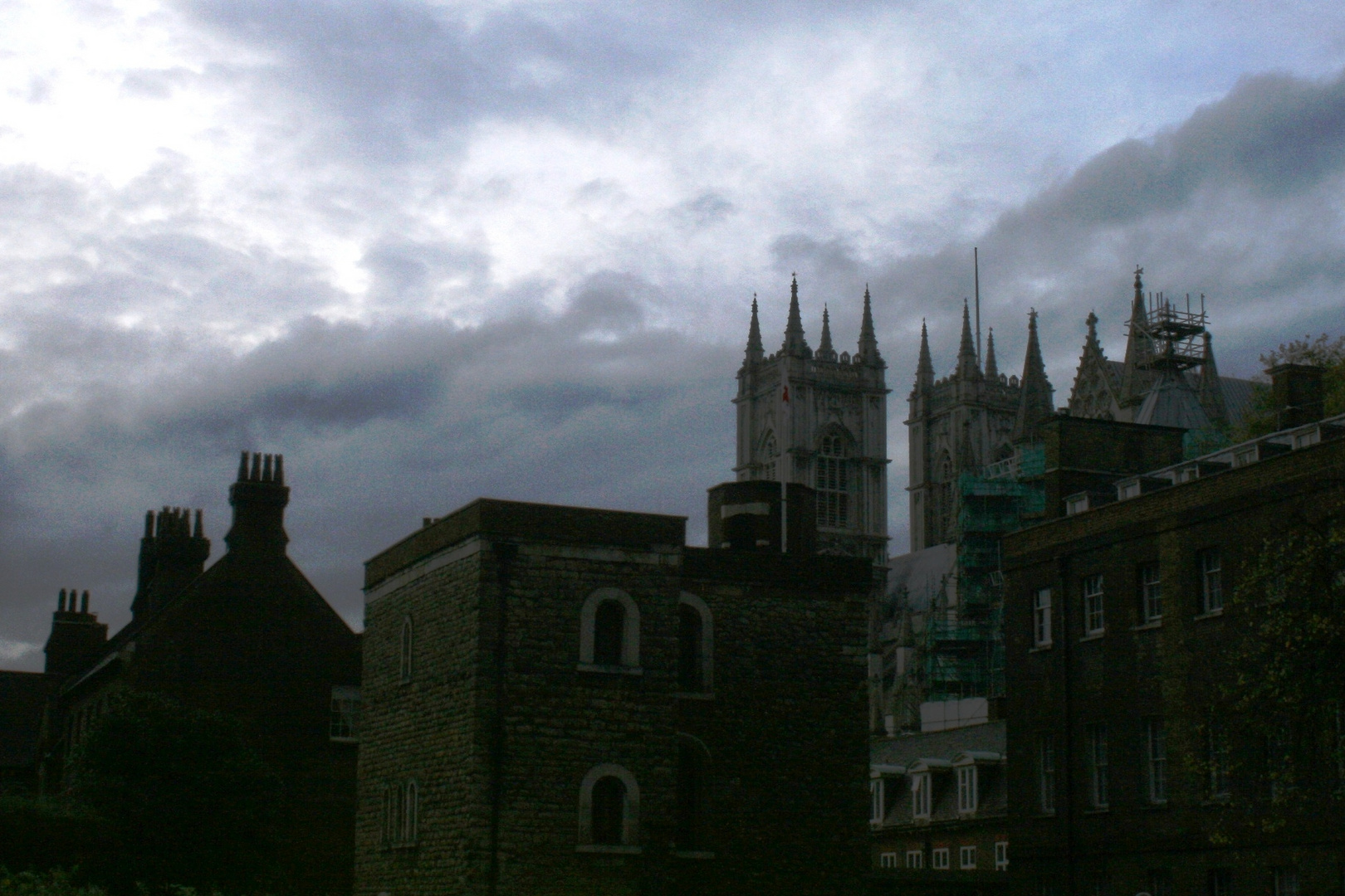 Unwetter über London