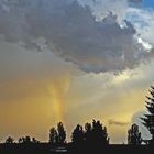 Unwetter über Magdeburg