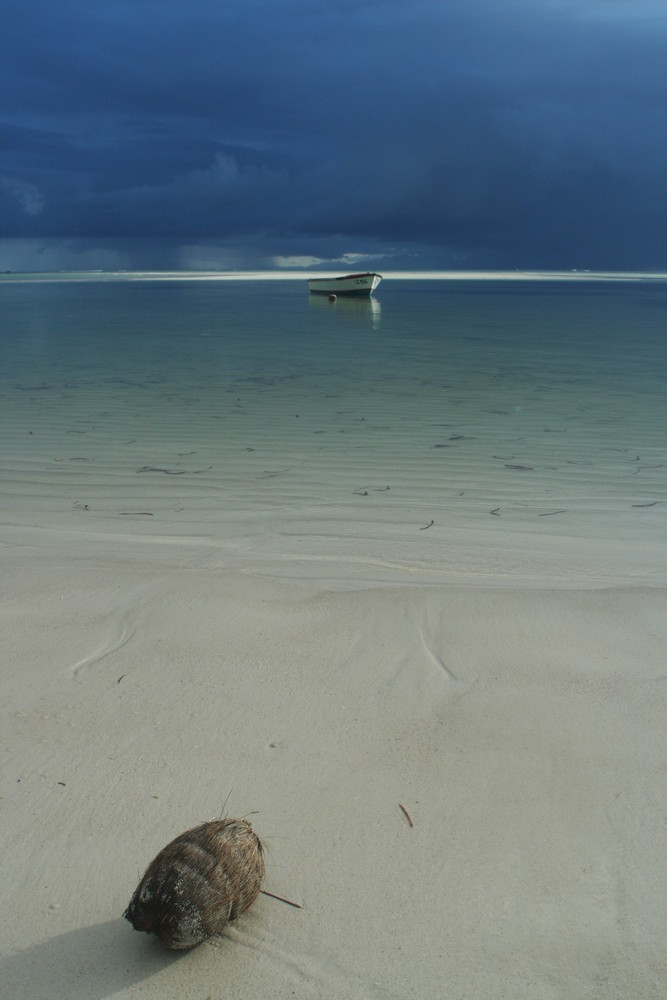 Unwetter über Mahé 2, Grand Anse Praslin