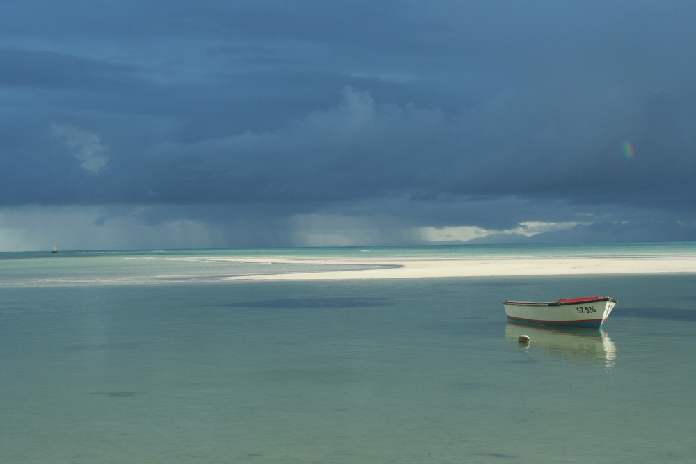 Unwetter über Mahé, Gran Anse Praslin