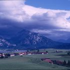 Unwetter über Neuschwanstein