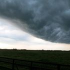 Unwetter über Nordfriesland