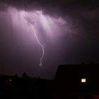 Unwetter über Ottersleben in Magdeburg II