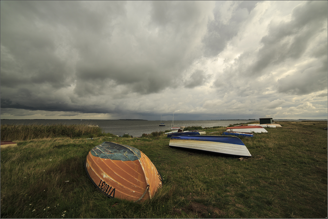 Unwetter über Rügen