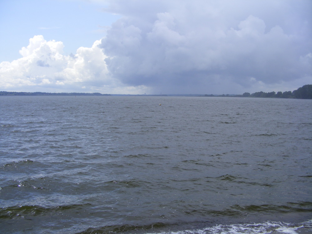 Unwetter über Schleswig