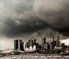 ~ Unwetter über Singapur ~