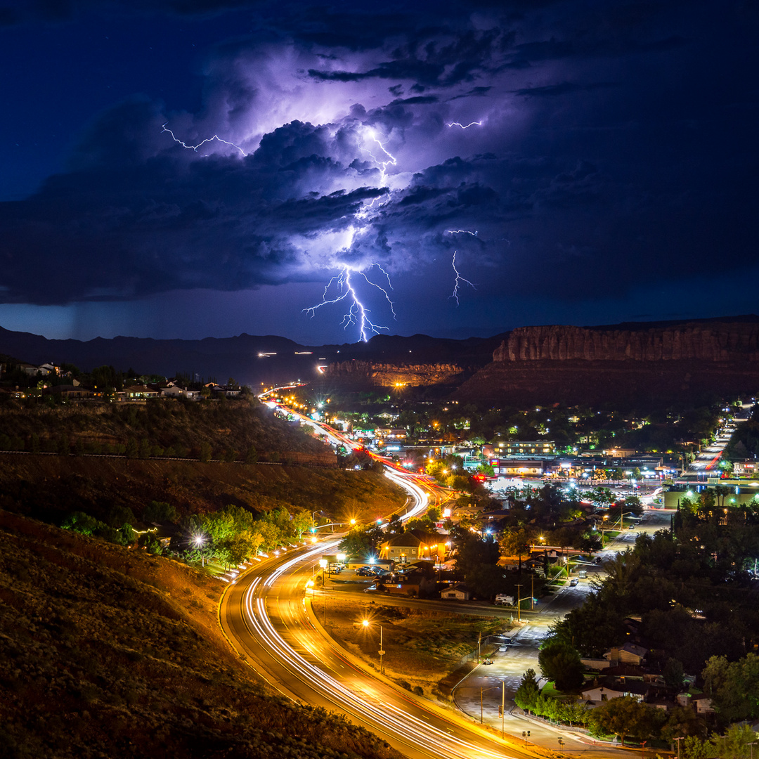 Unwetter über St. George