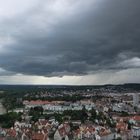 Unwetter über Ulm