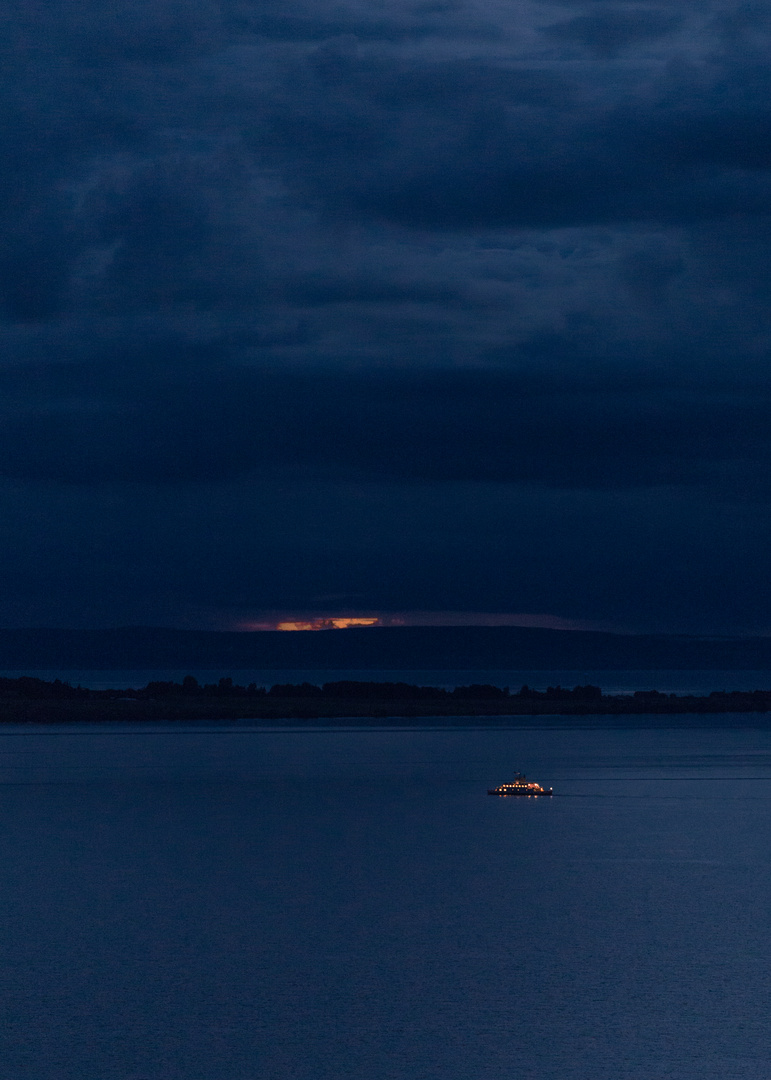 Unwetter über Visingsö, Schweden 06/2014