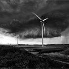 Unwetter über Zeeland