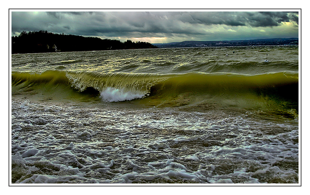 Unwetter überm Ammersee