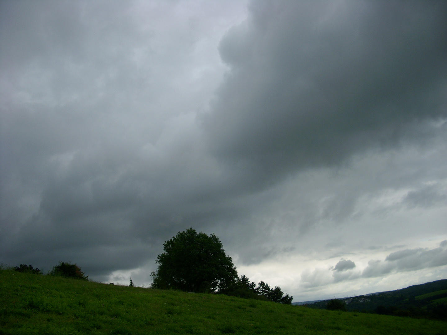 Unwetter übern Berg