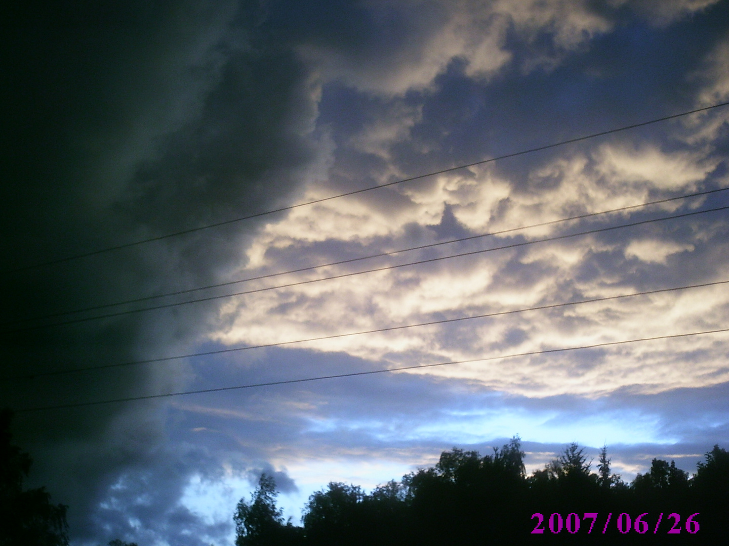 Unwetter zieht auf