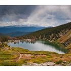 Unwetter zieht auf am St. Mary's Glacier