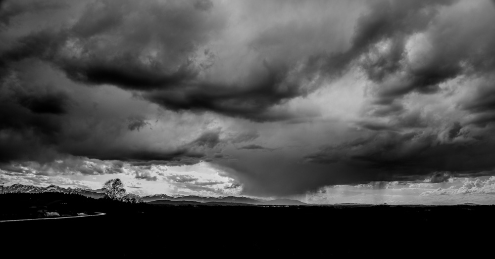 Unwetter zieht auf