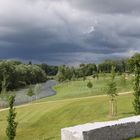 Unwetterstimmung in den Rheingärten von Neuenburg