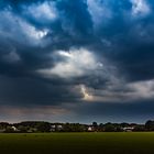 Unwetterwolken über Leichlingen