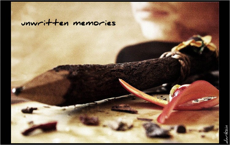 ..unwritten memories..