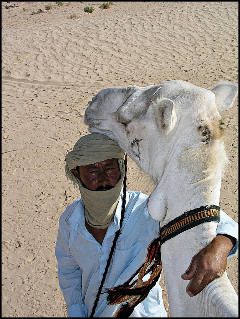 uomo del deserto