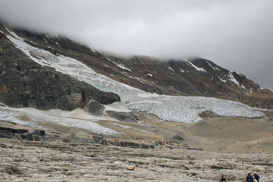 Up at the glaciers