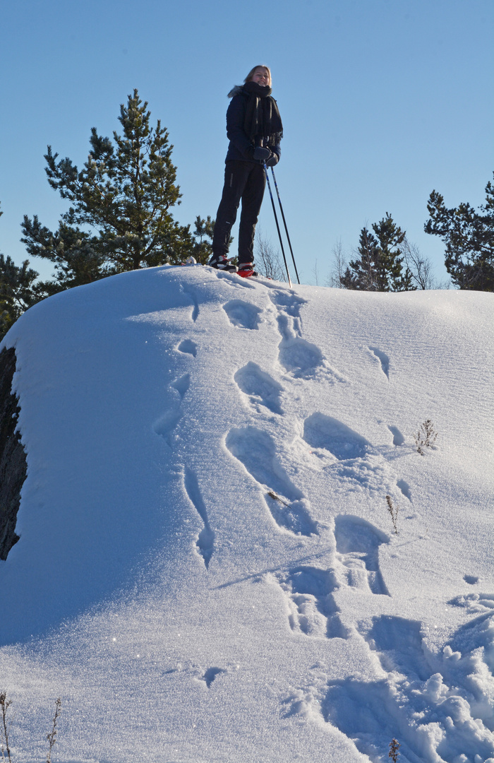 Up on the hill