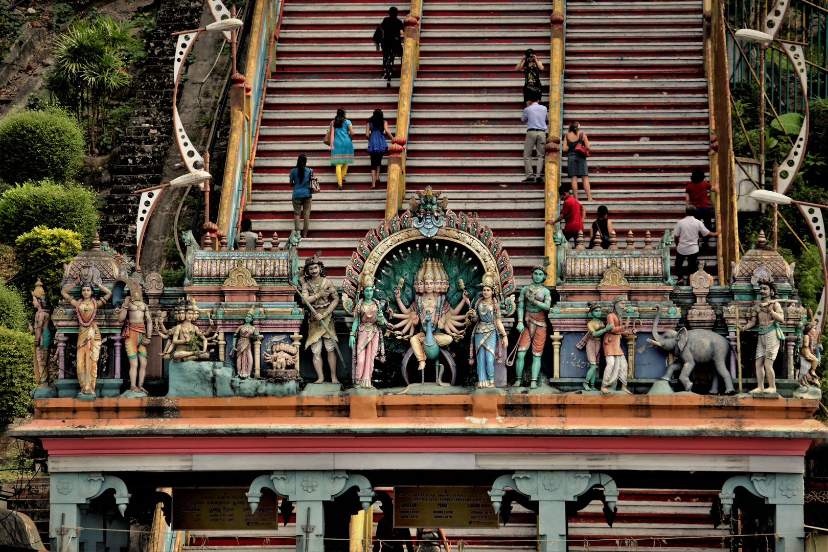 Up to Batu Caves