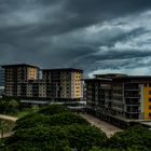 Upcomming Storm over Darwin Waterfront Precinct