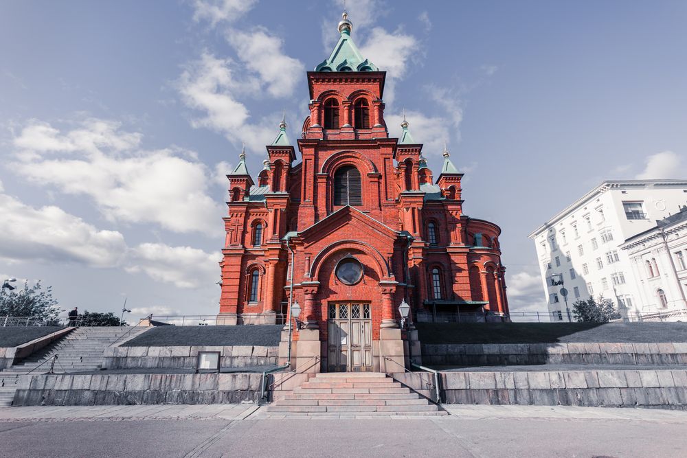 Upenski Kathedrale in Helsinki