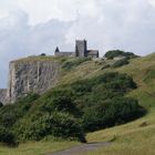 Uphill Castle from behind