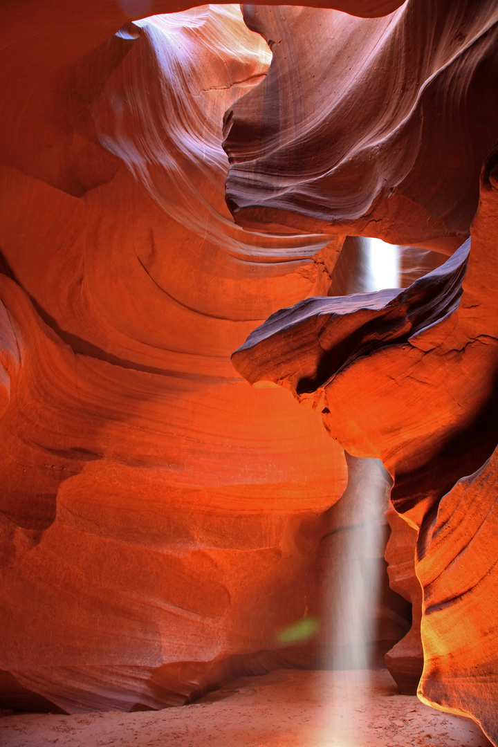 upper Antelope canyon