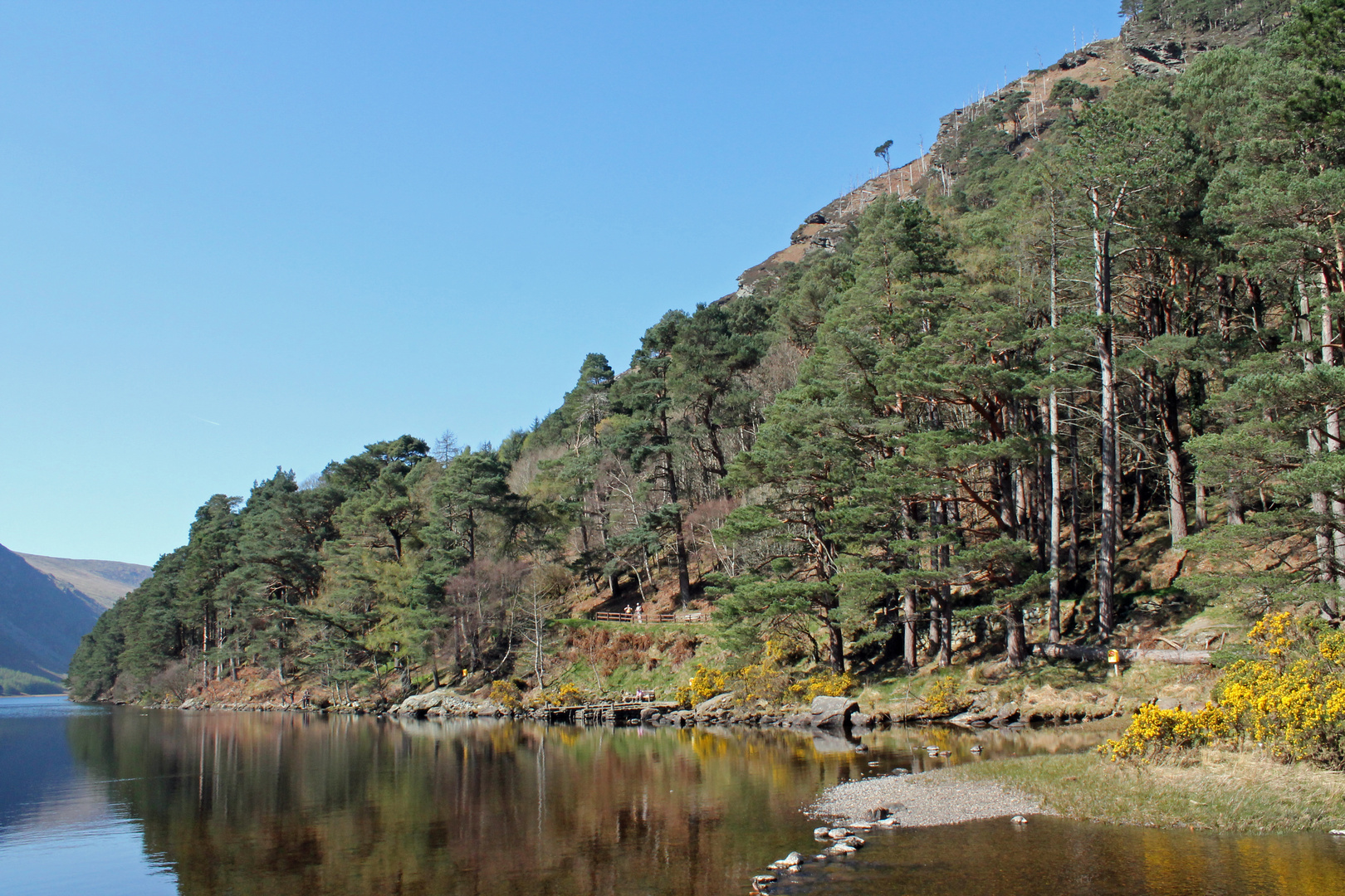 Upper Lake im Wicklow National Park