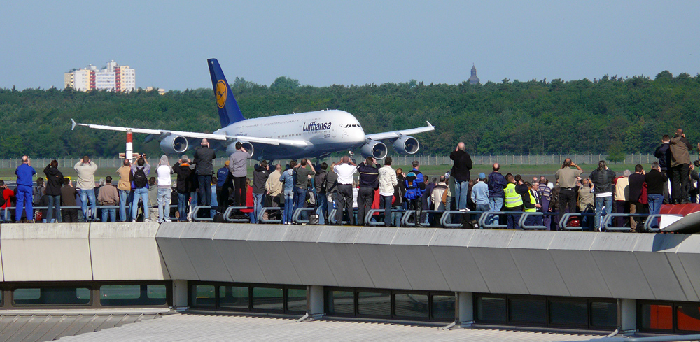 Ups ein Flugzeug