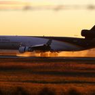 UPS MD11 Landung in Köln