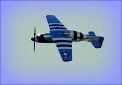 upside down...P 51 Mustang