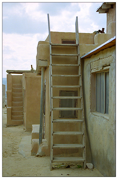 Upstairs - Acoma Pueblo, New Mexico; USA