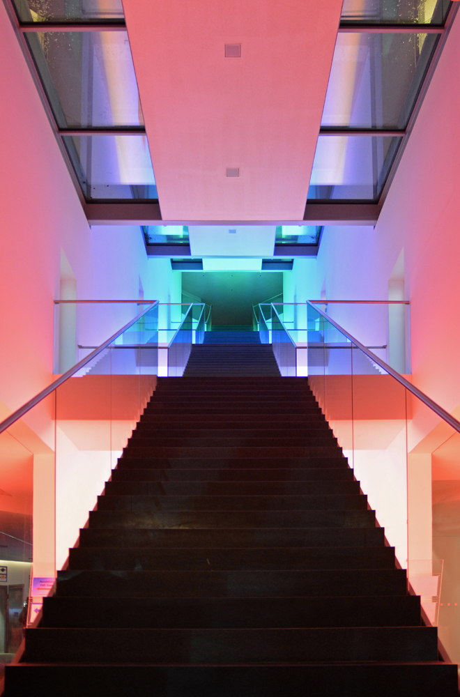 upstairs - DAN FLAVIN