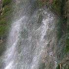 Uracher Wasserfall mit Wassermangel