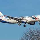 Ural Airlines, A320-214, VP-BMW, Final Approach ZRH