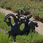 Urano de Pablo Gargallo à  Mont-de-Marsan dans les Jardins du Musée Despiau-Wlérick