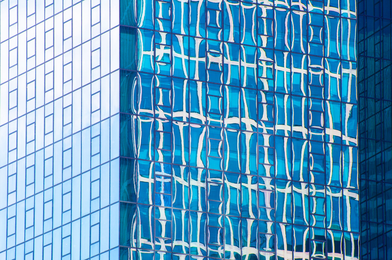 Urban Colors - Blue Grid