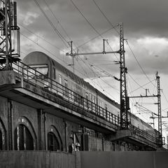 Urban Landscape - S-Bahnzug - Berlin-Moabit