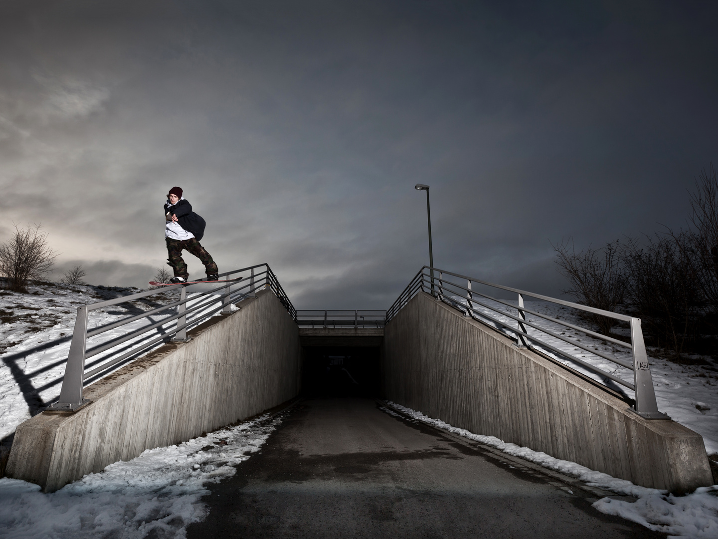 Urban Snowboarding