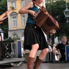 Urban Trad, keltische Musik, beim Bonner Sommer 2007, Akkordeon Didier Laloy