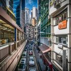 urban views of Hong Kong