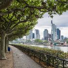 Urbane Landschaft in Frankfurt