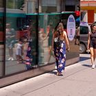 Urbane sommerliche Reflexion