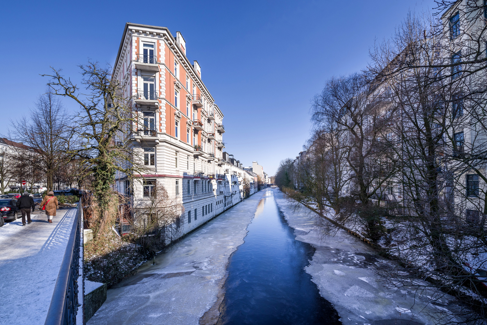 Urbaner Eiskanal