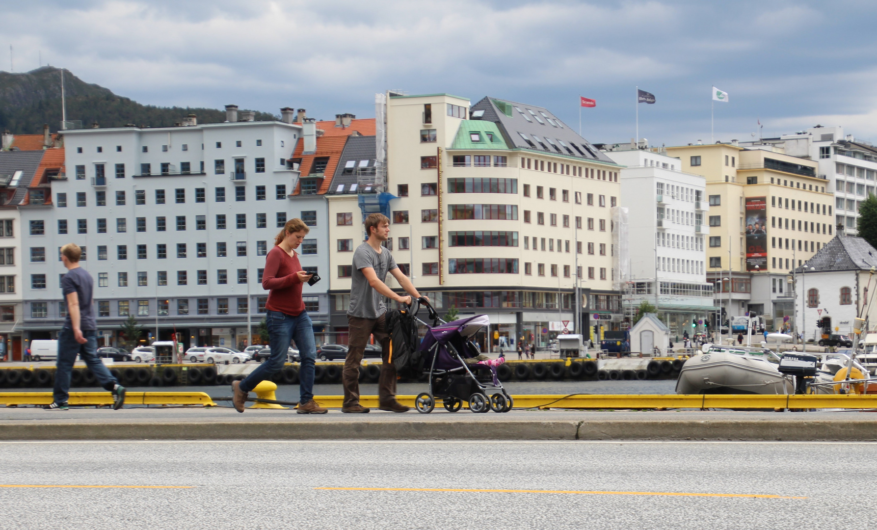 Urbanes Leben in der Stadt