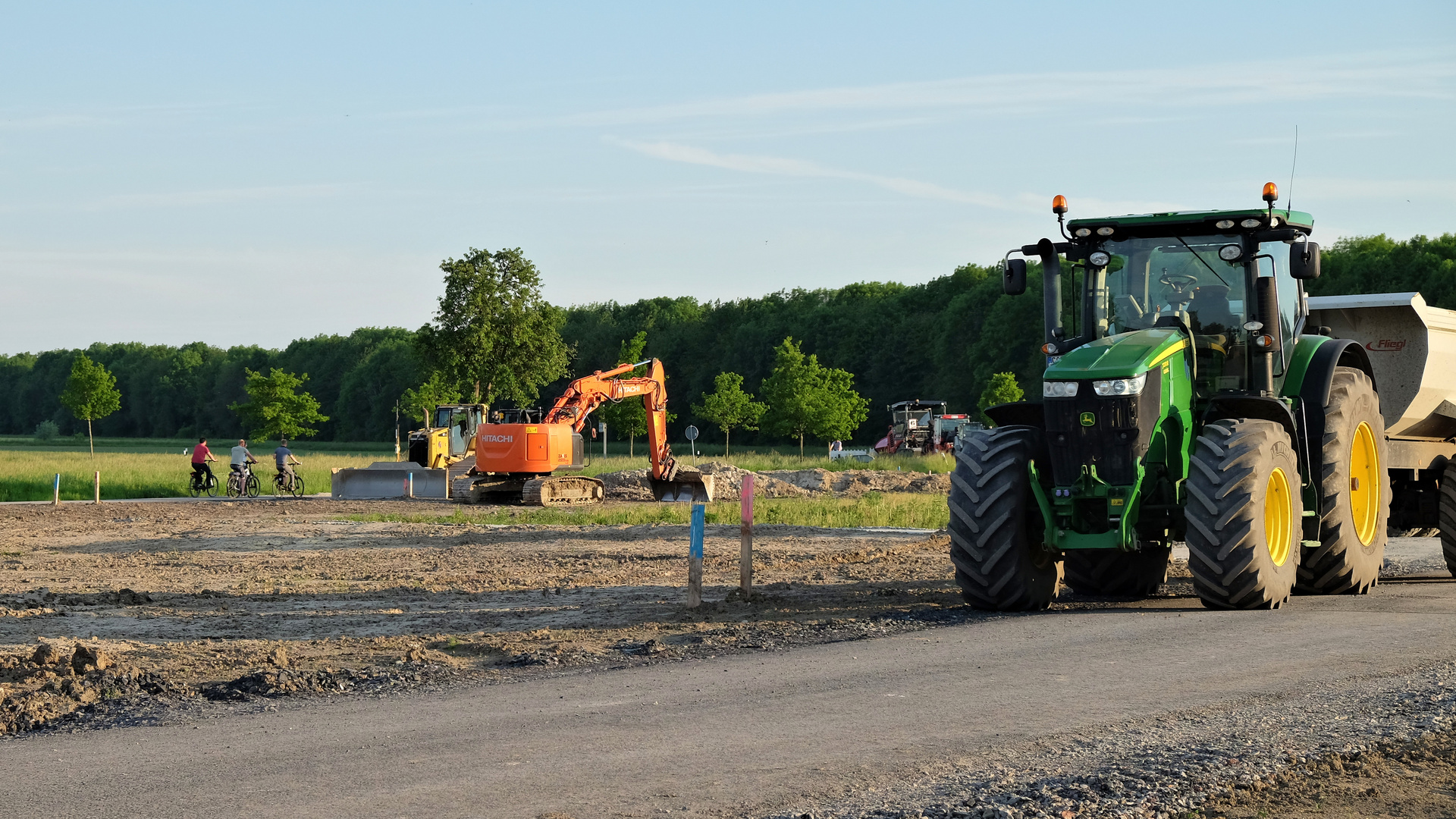 Urbanisierung: Baustelle auf dem Lande