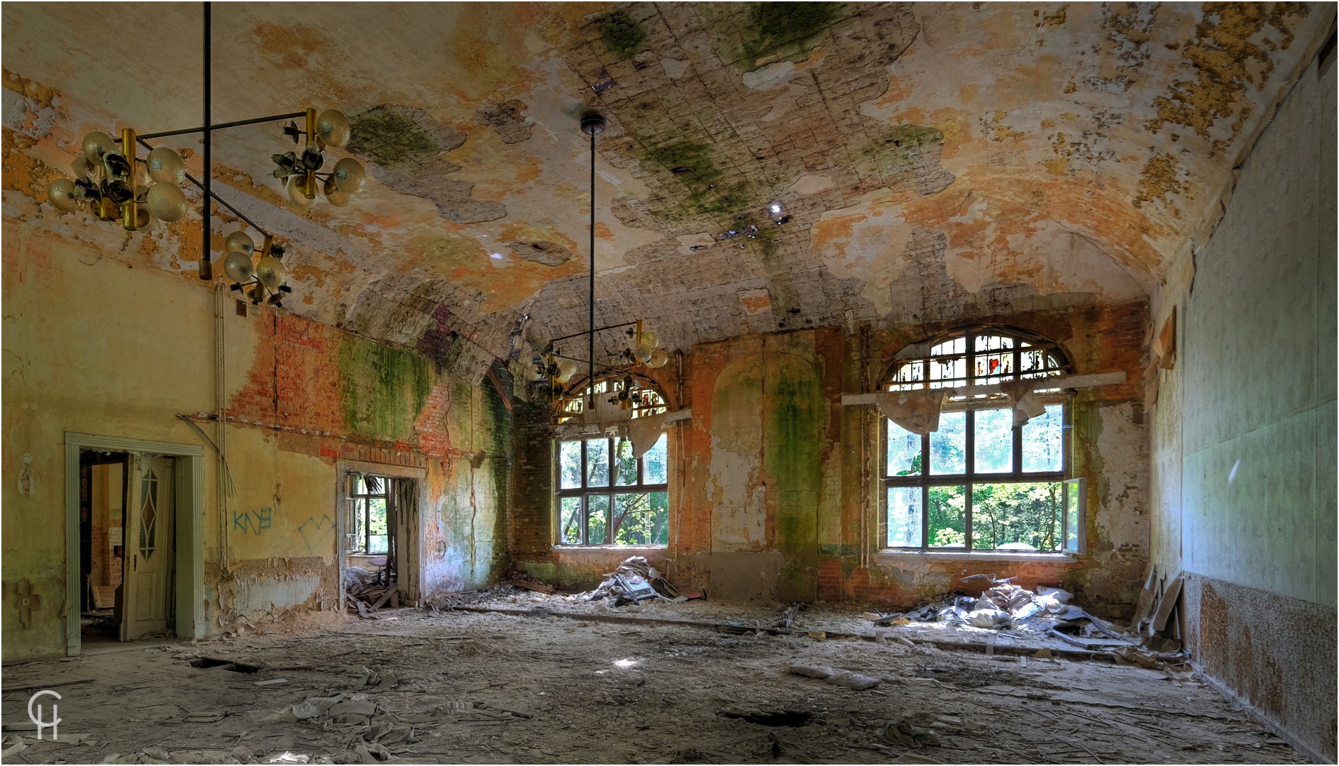 Urbex DDR Urlaub im FDGB Ferienheim Foto & Bild spezial, marodes